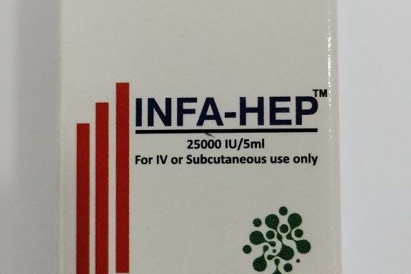 Infa-Hep 25000 IU/5ml Injection